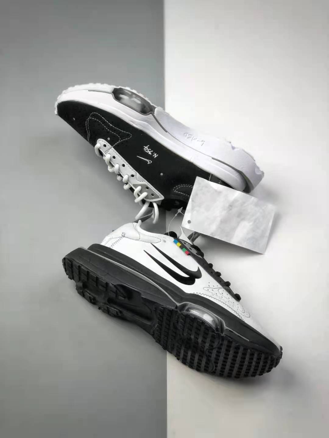 Nike Air Zoom Type N.354 Black White Particle Grey Sneakers DB2622-001 - Stylish and Comfortable Footwear with Innovative Design