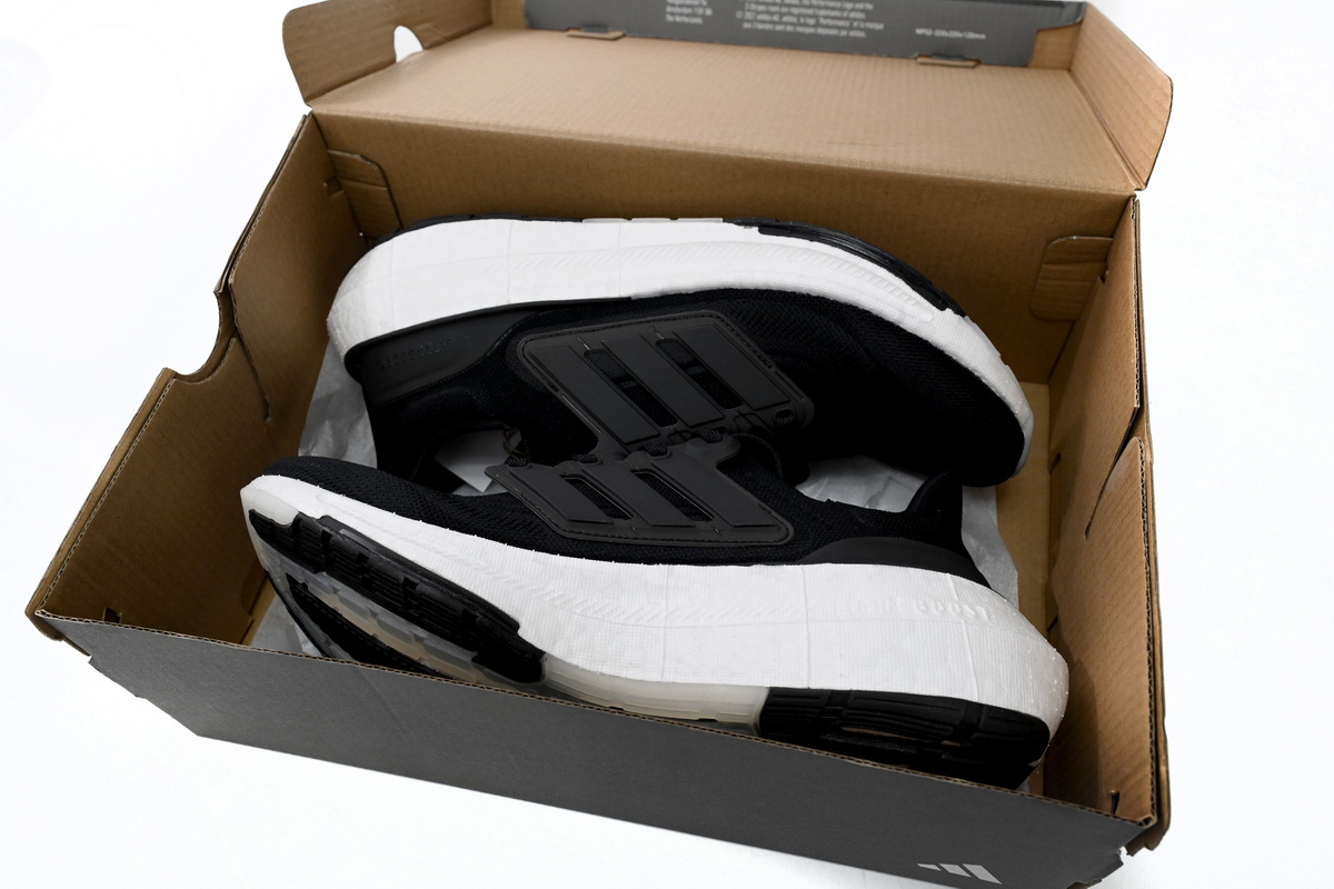 Adidas Ultra Boost Light Core Black White GY9351 | Lightweight Performance Footwear