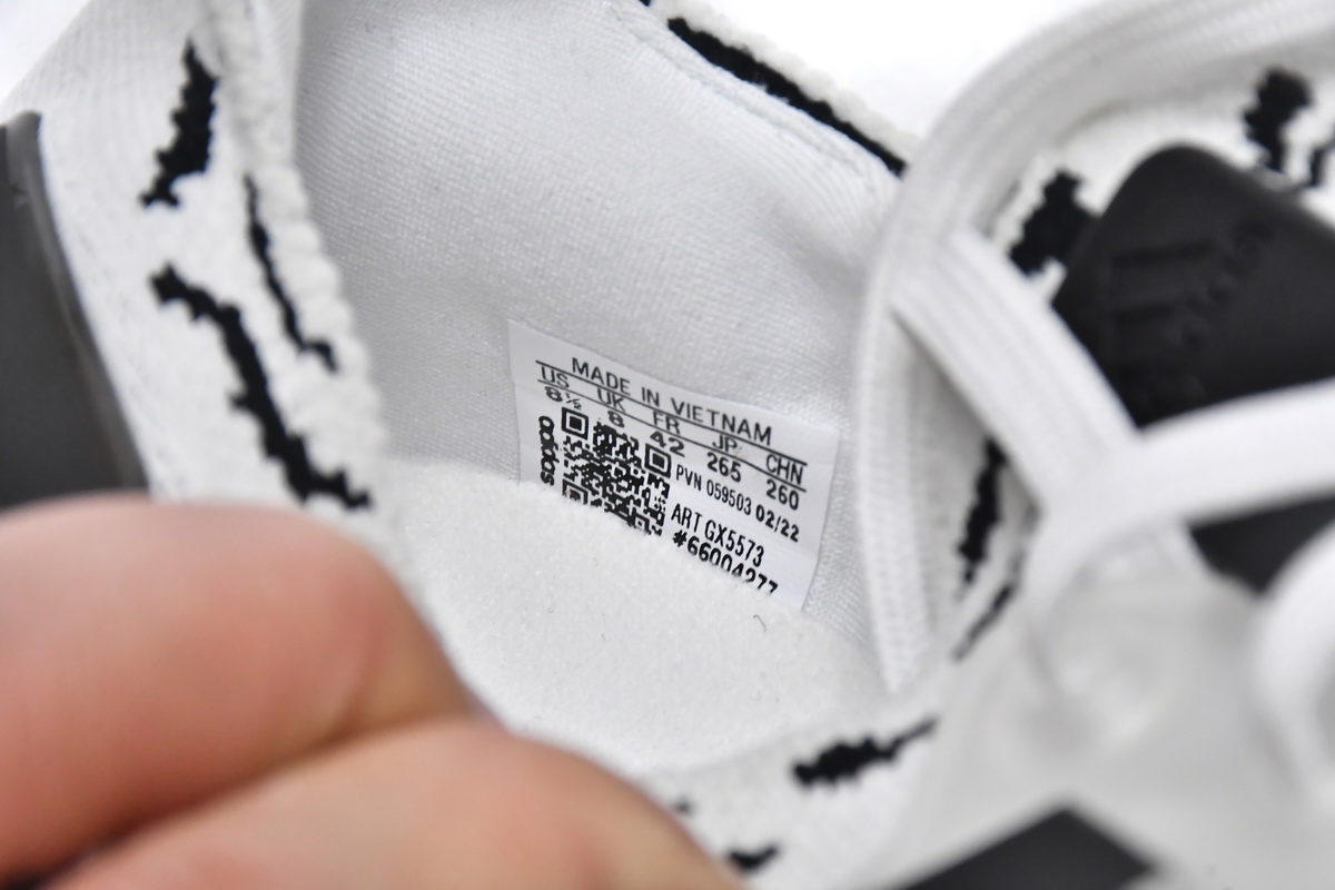 Adidas UltraBoost 22 'Non Dyed Zebra' GX5573 - Premium Running Shoe