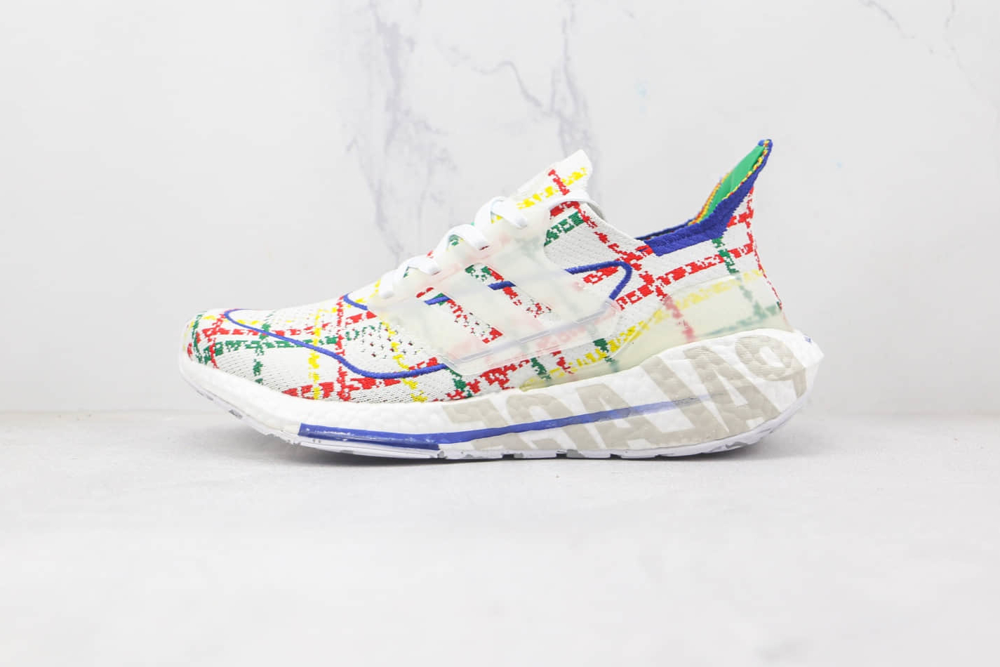 Adidas Palace x UltraBoost 21 White Multicolor GY5556 - Limited Edition Sneakers
