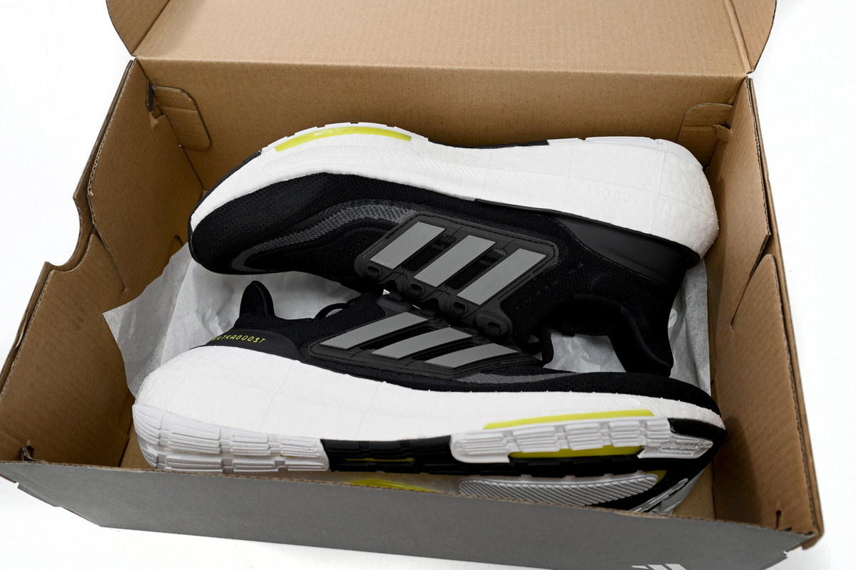 Adidas UltraBoost Light Core Black Running Shoes - HQ6339
