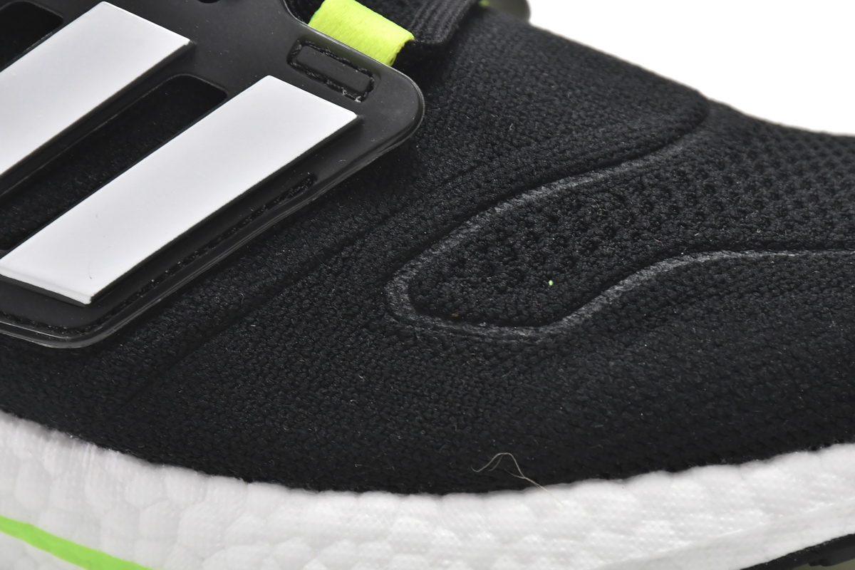 Adidas UltraBoost 22 Black Solar Green GX6640 | Shop Now!
