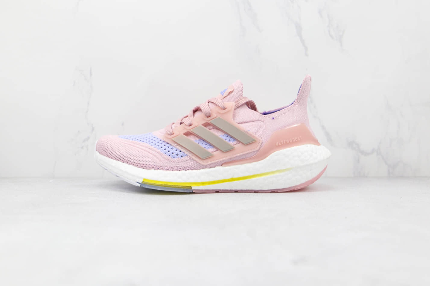 Adidas Ultraboost 21 Pink S23837 - Non-Slip Low Tops, Wear-Resistant (80 characters)