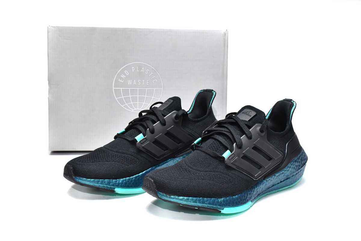 Adidas UltraBoost 22 'Black Mint Rush' GX5564 - Stylish Performance Sneakers