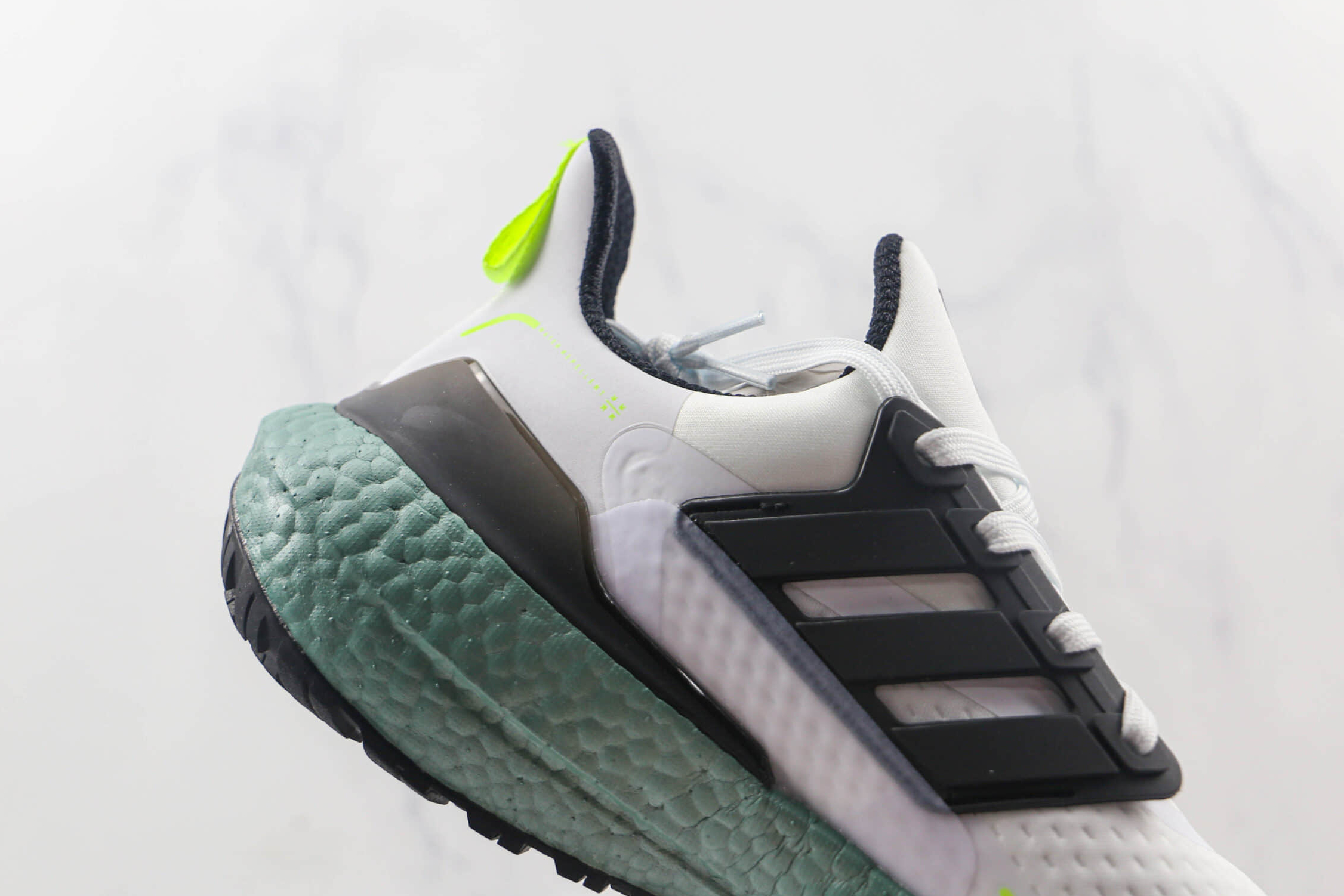 Adidas UltraBoost 21 Cold.Rdy 'White Signal Green' S23898 - Stylish & Performance-Driven Footwear