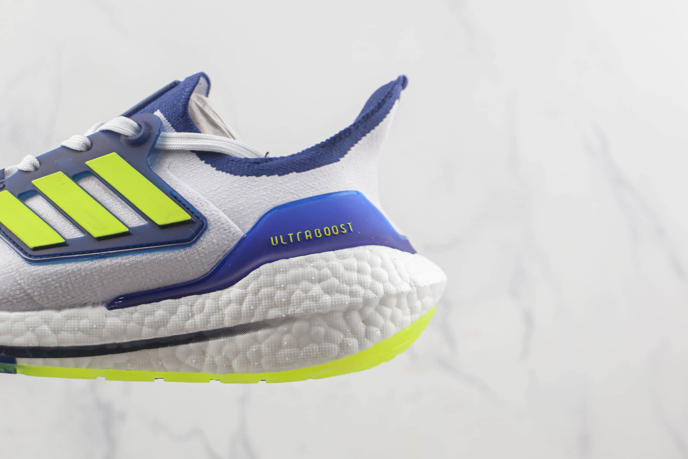 Adidas UltraBoost 22 'White Solar Yellow Blue' GZ7211 - Stylish and Performance-driven Footwear