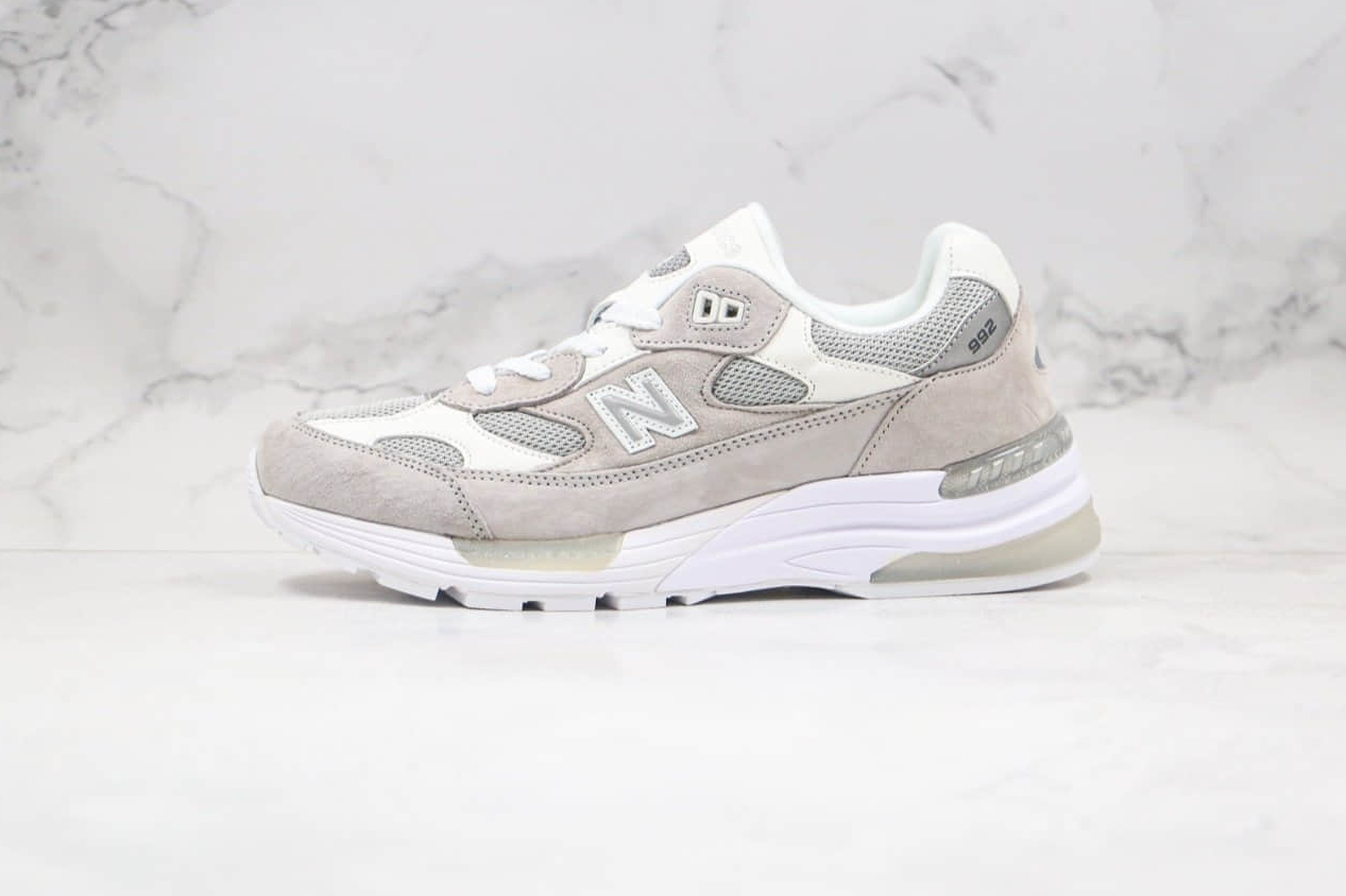 New Balance 992 Made in USA 'White Silver' M992NC - Premium Sneaker with Timeless Style
